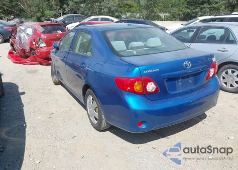 2009 Toyota Corolla Le z USA, uszkodzony, nr VIN JTDBL40E799033895